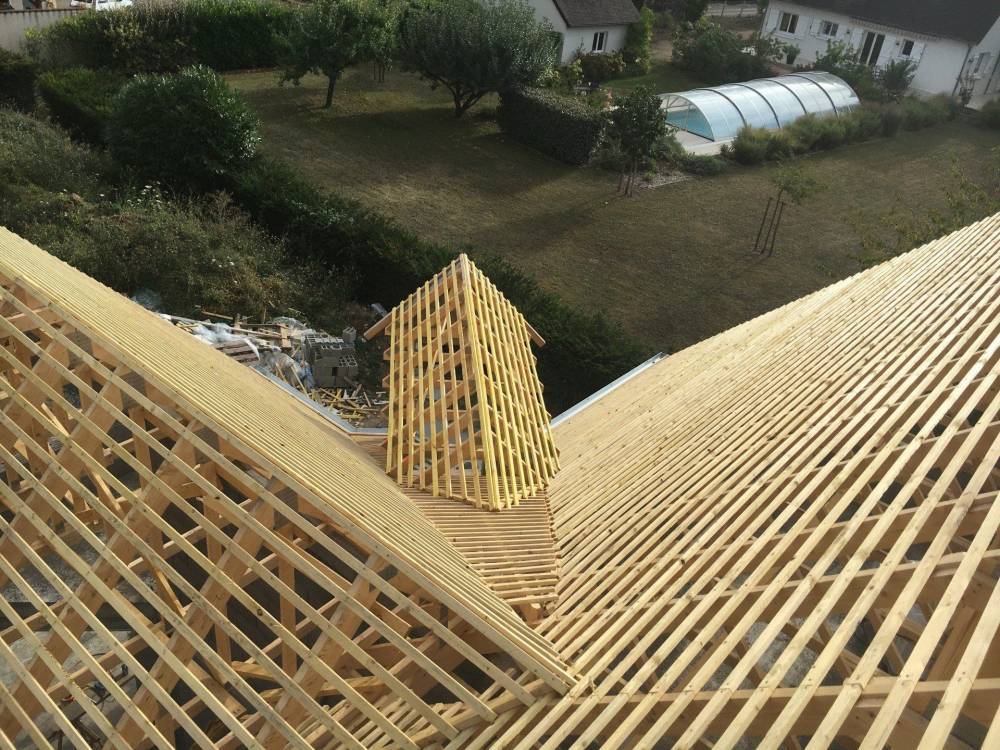 Bois toiture